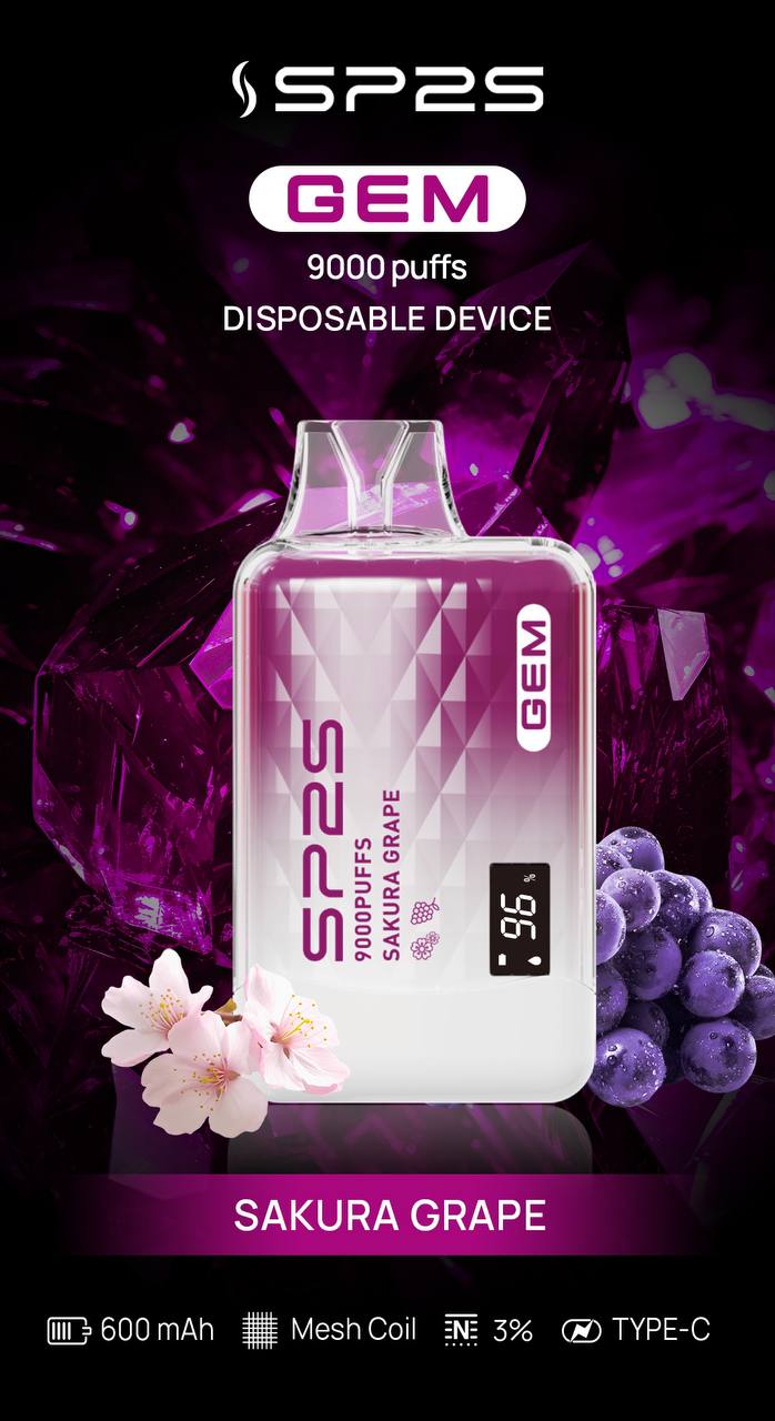 sp2s9000口一次性電子煙鐵觀音口味長效大容量 | 多種口味