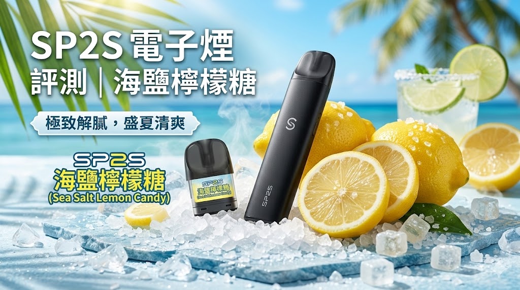 2026 電子煙評測｜ 思博睿SP2S電子煙主機與「海鹽檸檬糖」口味深度解析