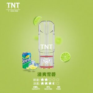 TNT煙彈雪碧口味包裝示意圖