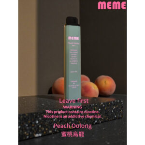 MEME7000拋棄式電子煙蜜桃烏龍口味